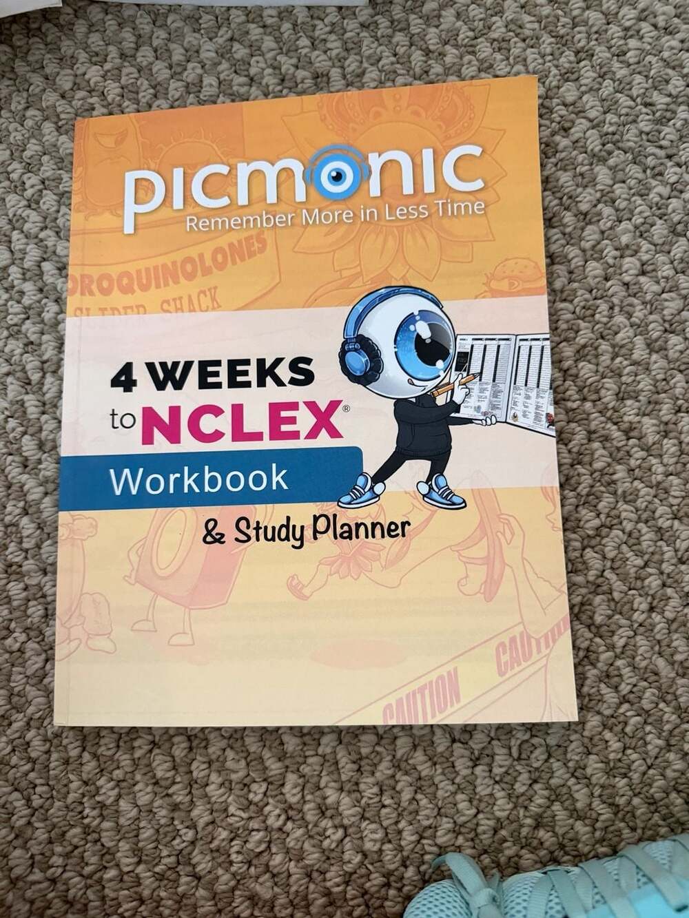 Picmonic 4 Weeks to NCLEX Workbook & Study Planner